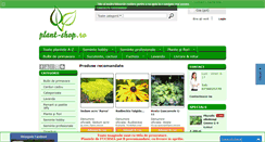 Desktop Screenshot of plant-shop.ro