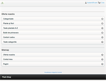 Tablet Screenshot of plant-shop.ro